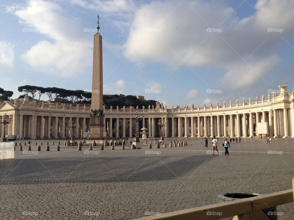 Rome. Vatican City in Rome Italy 