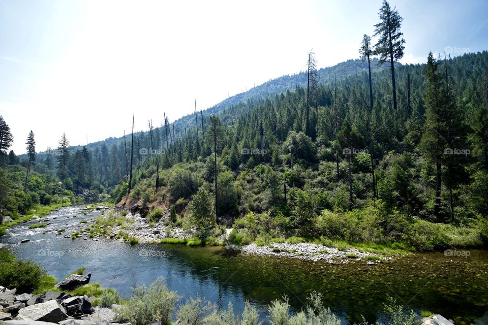 Driving to Lake Tahoe