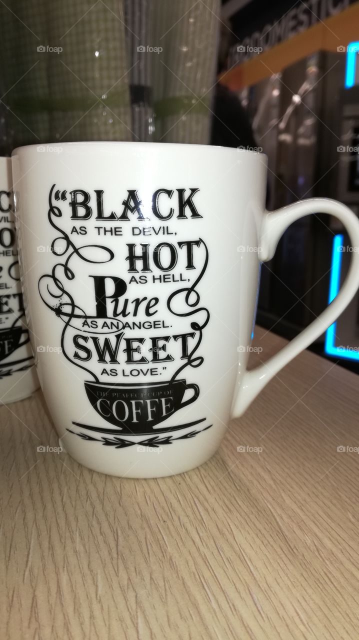 text coffee cup