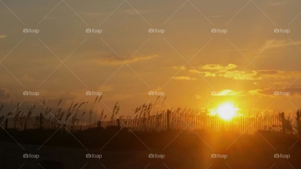 closing of a beautiful day