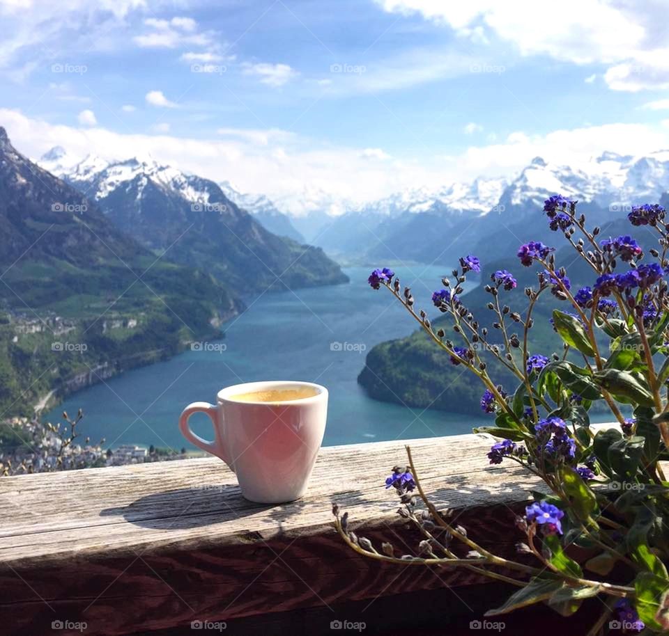 getting coffee in Norway 