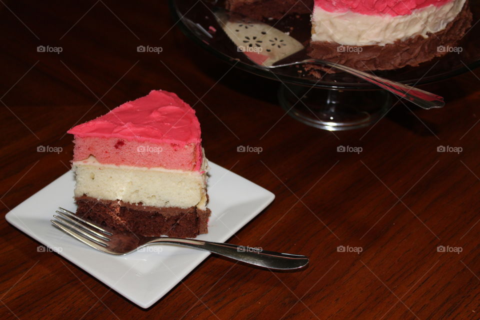 Neapolitan Cake