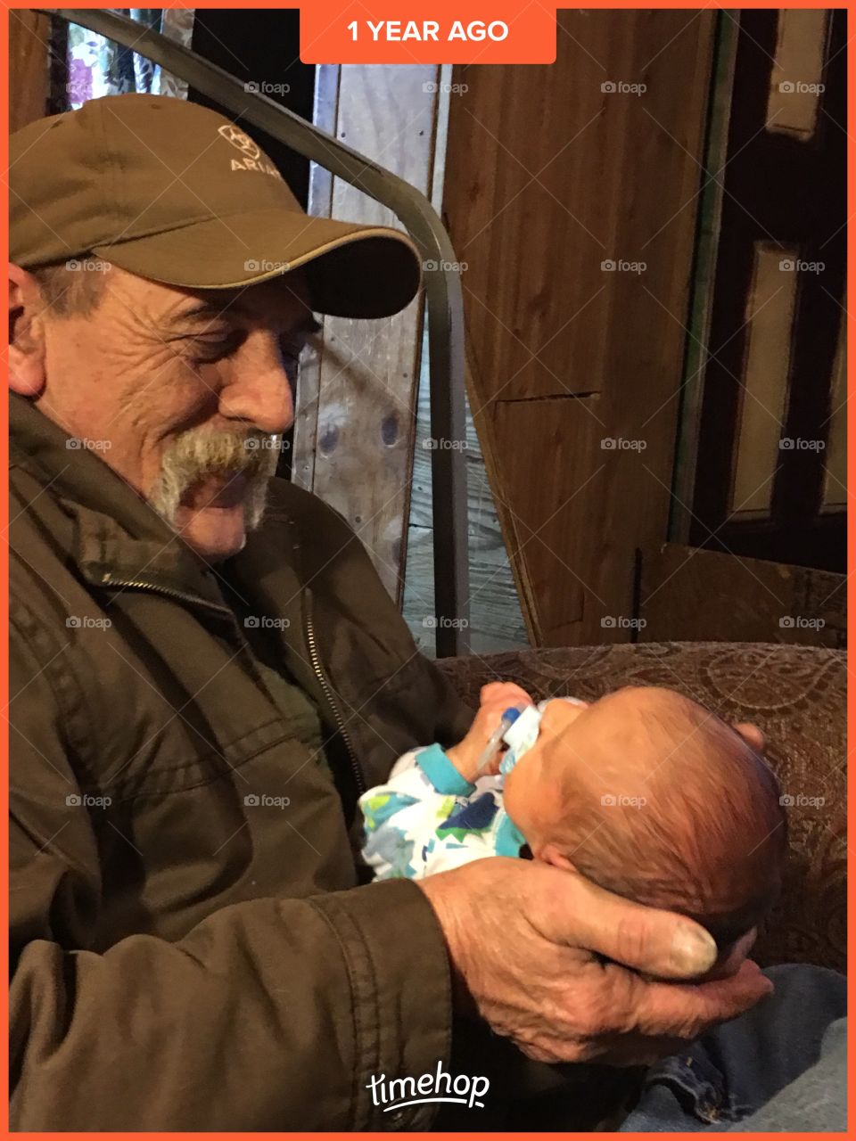 Pawpaw and grandson