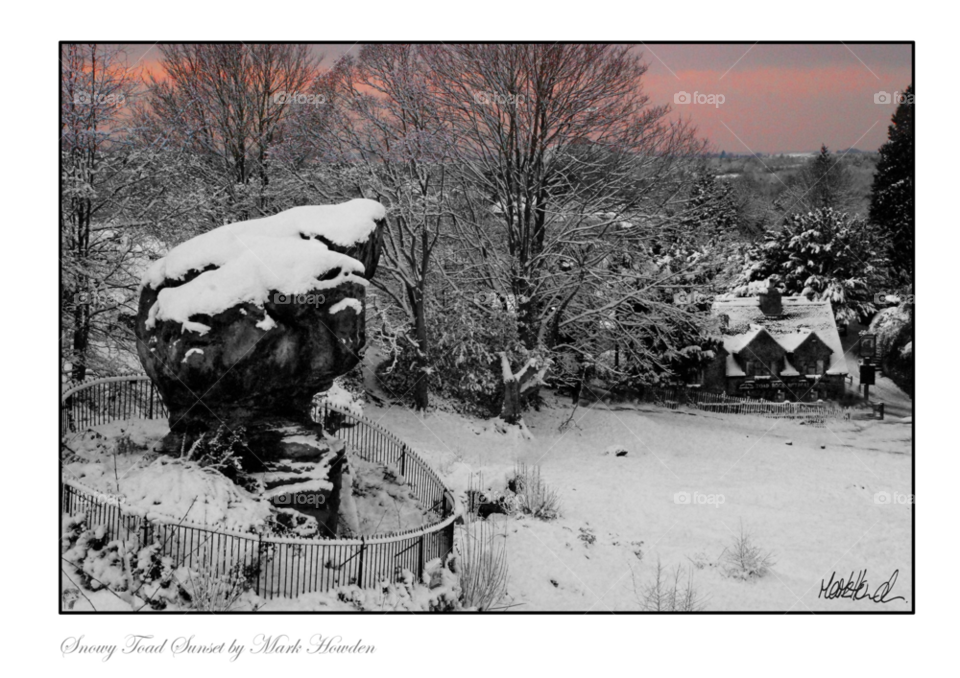 snow sunset toad colour pop by markhowden