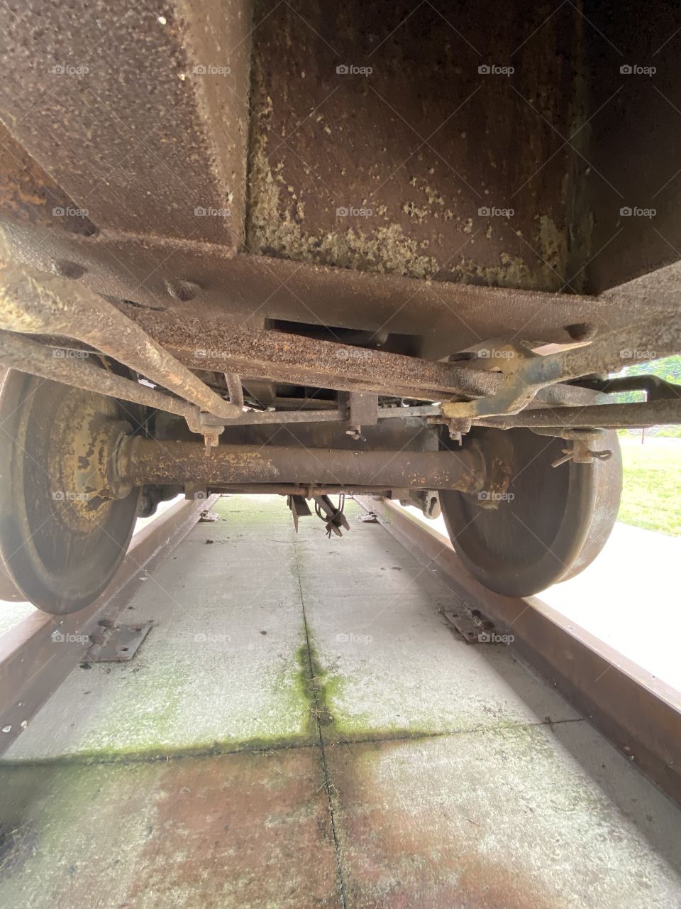 Thrown under the train 