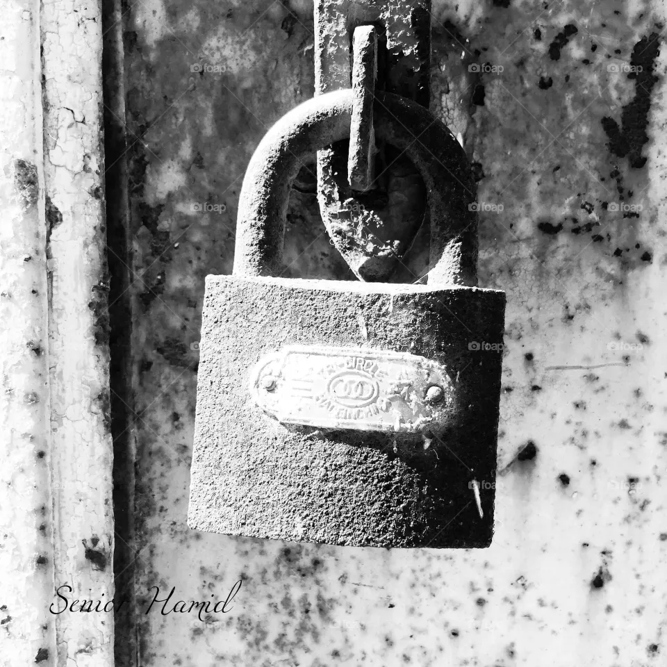 old door lock