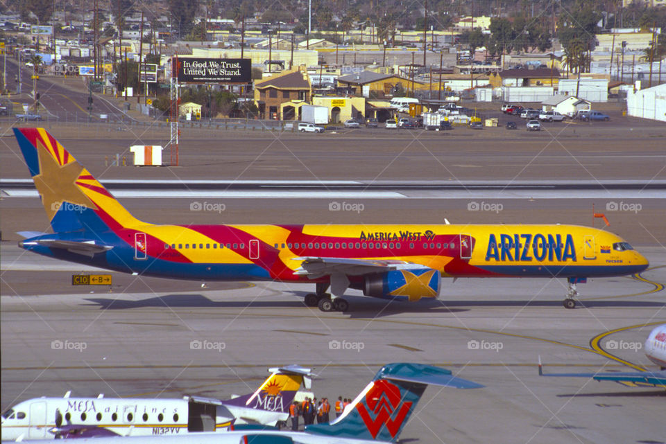 AMERICA WEST AIRLINES B757-300 PHX PHOENIX ARIZONA