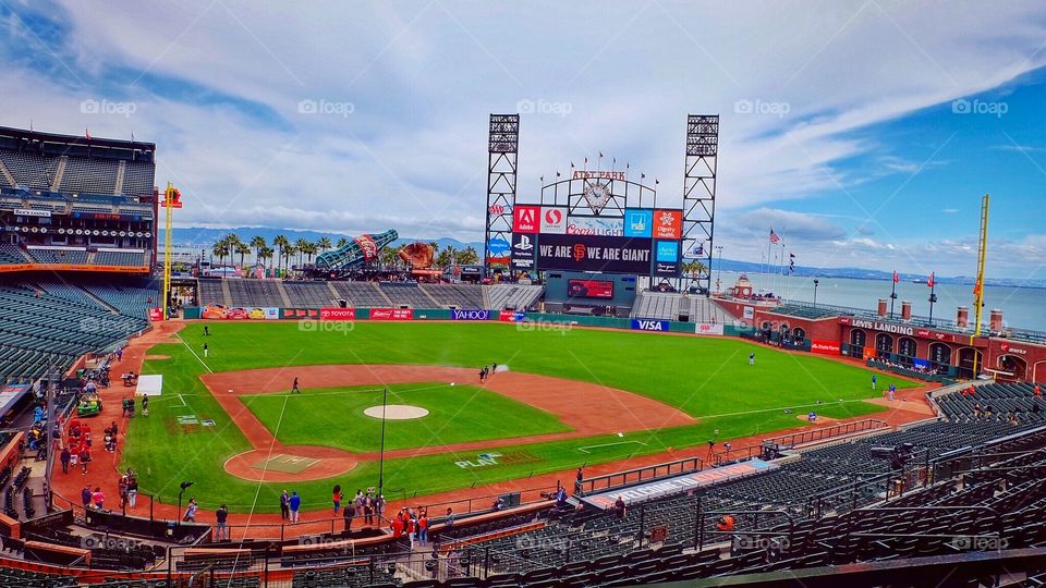 AT&T Park, home of Giants baseball