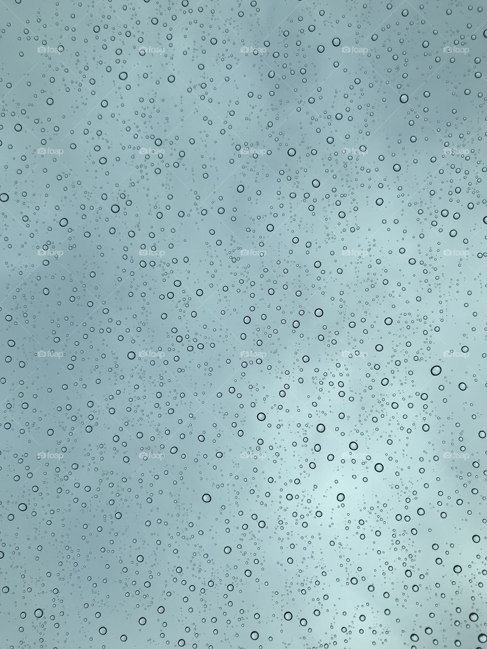 Rainy glass