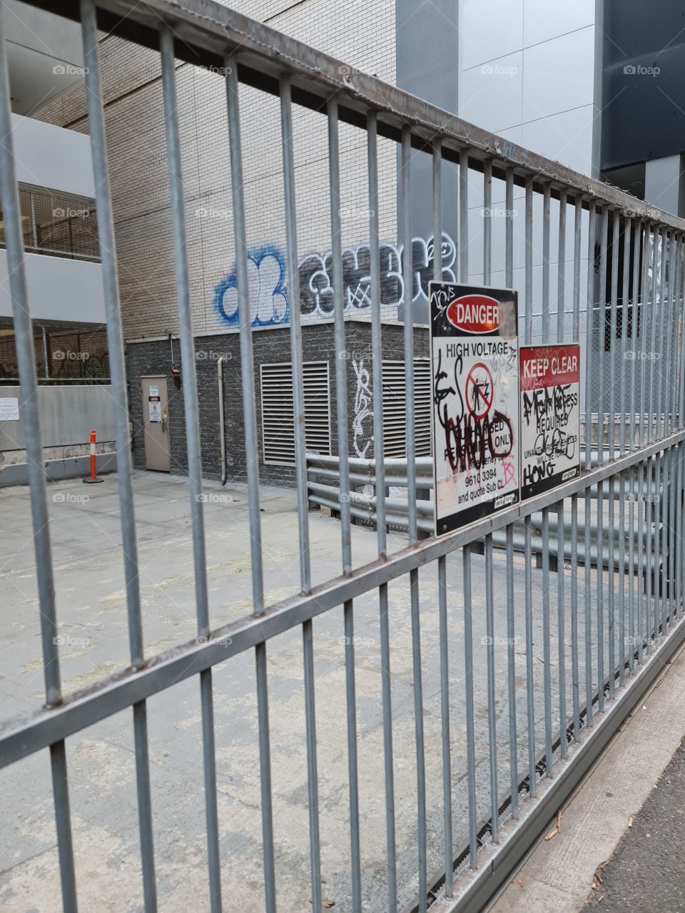 Graffiti in Melbourne CBD Australia