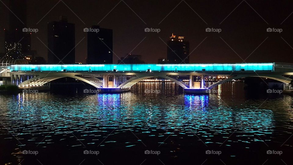 Kaohsiung Bridge is a bridge across the Love River in southern Taiwan