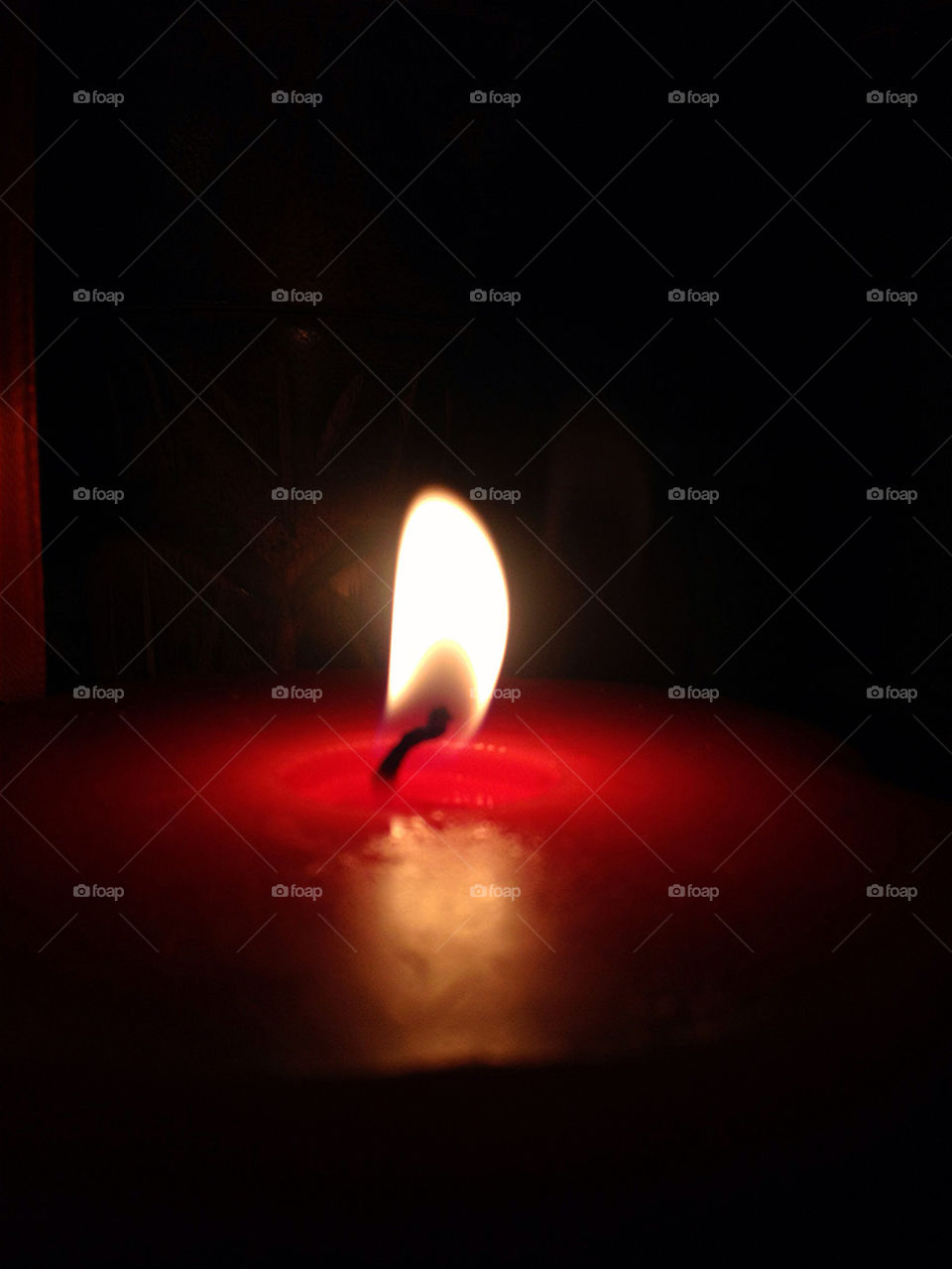 light dark fire candle by vickikl3