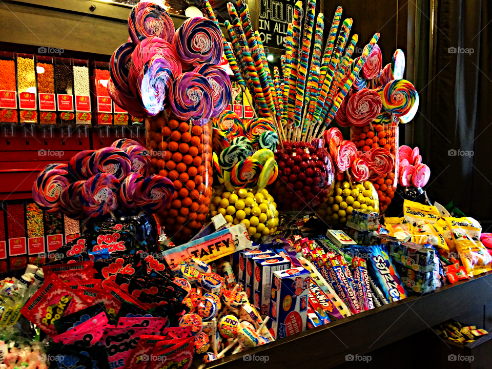 I Want Candy. Candy store