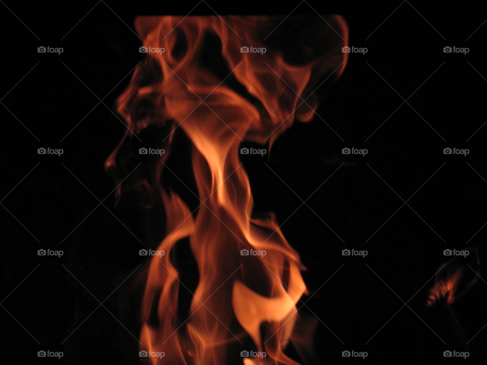 light red black fire by markfoapp