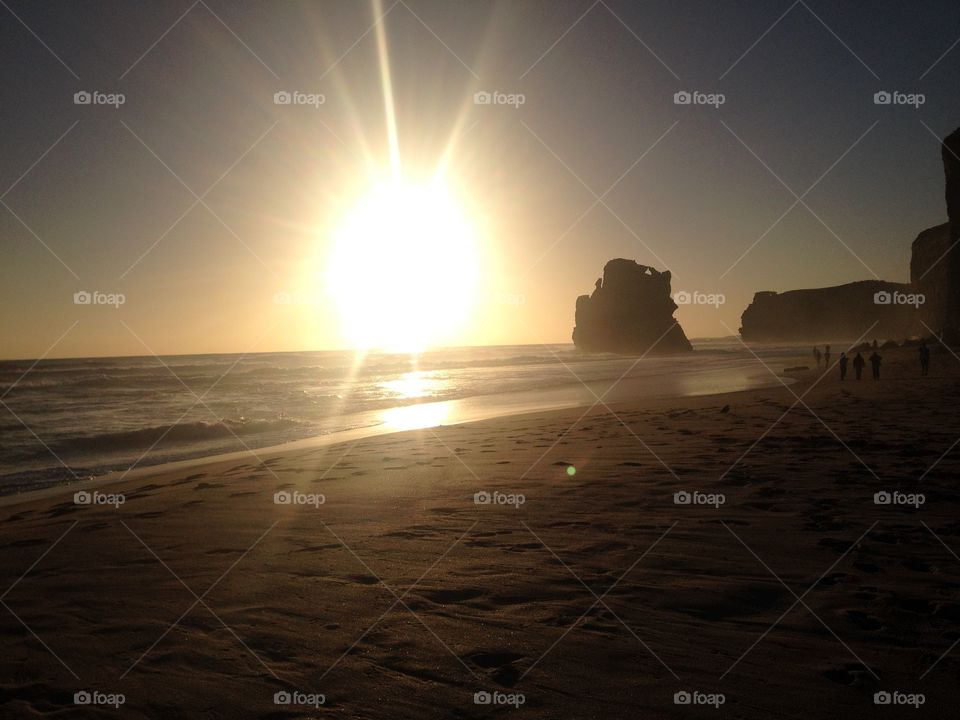 This little sun of the beach. 12 apostles