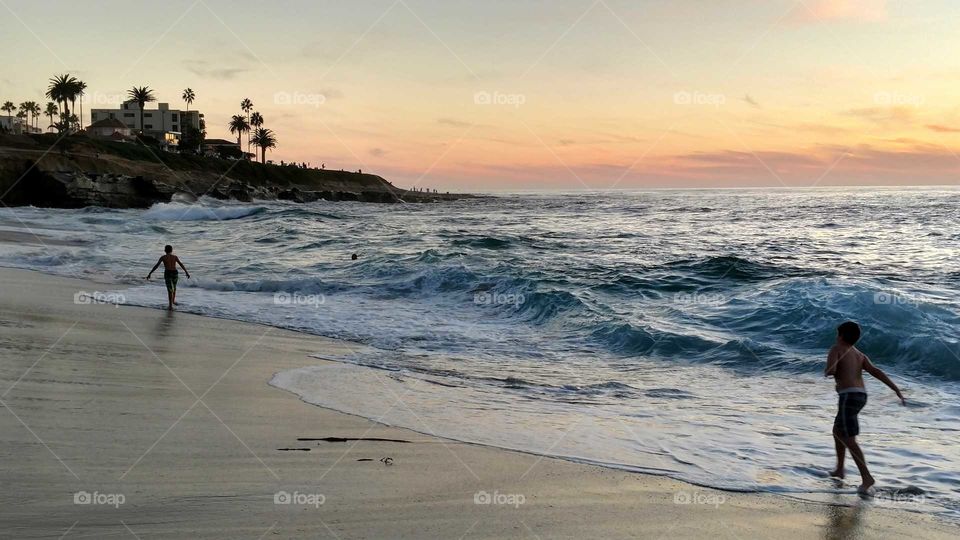 Peaceful Cove Sunset