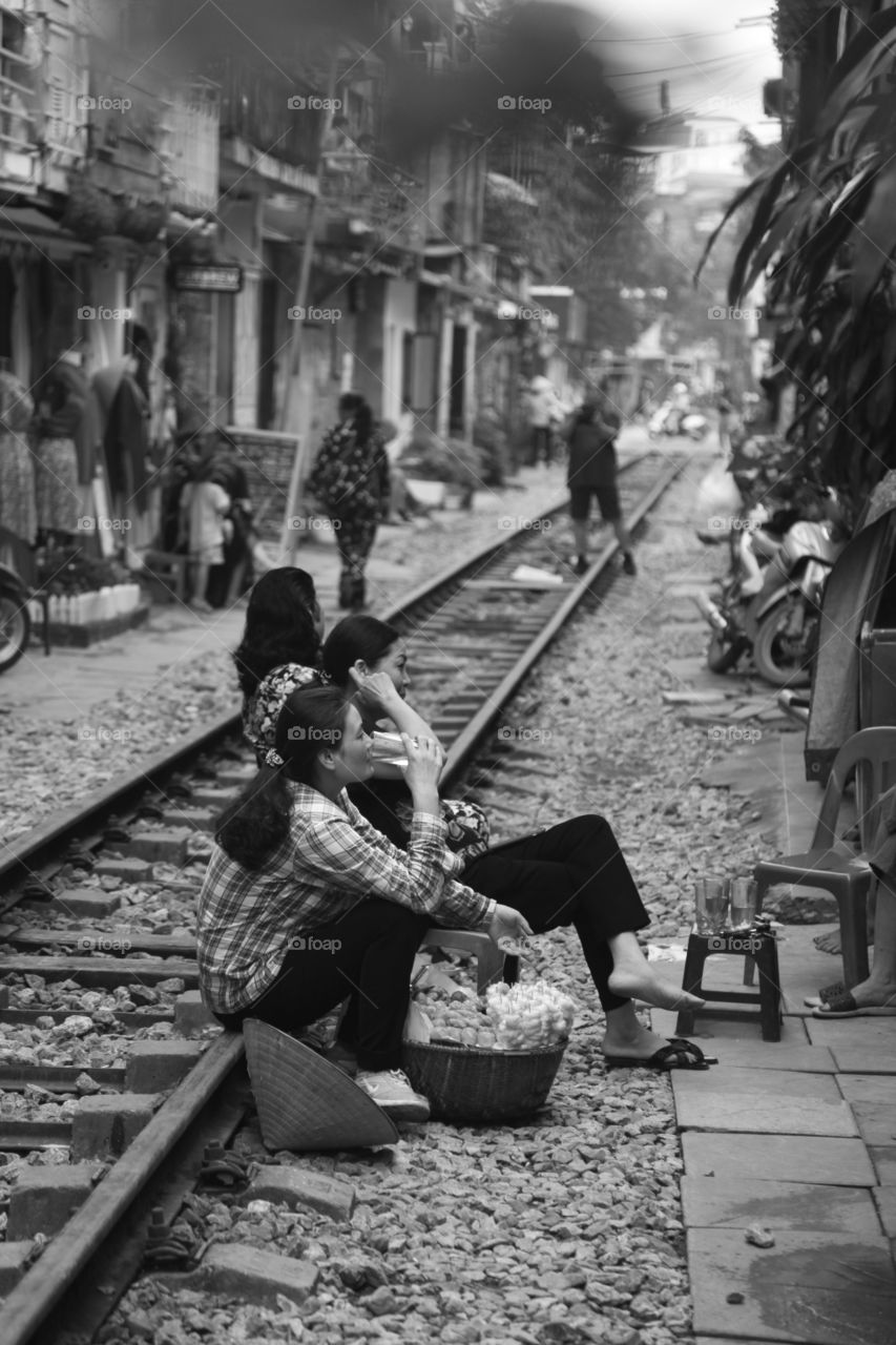 Train St, Hanoi