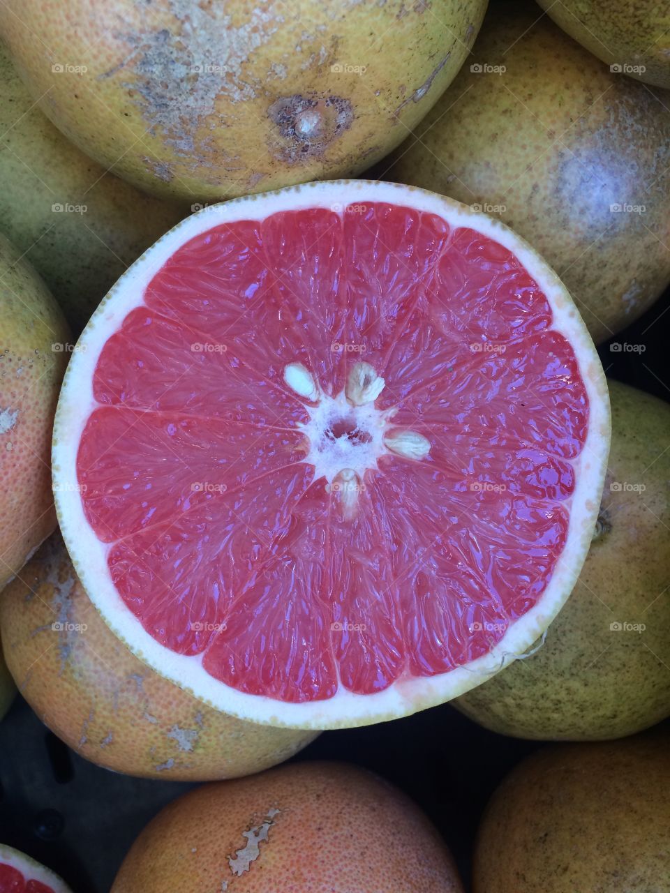 Farmers market grapefruit 