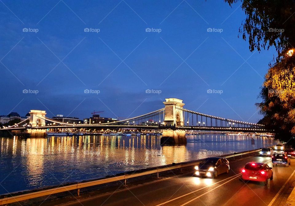 Chain bridge Budapest