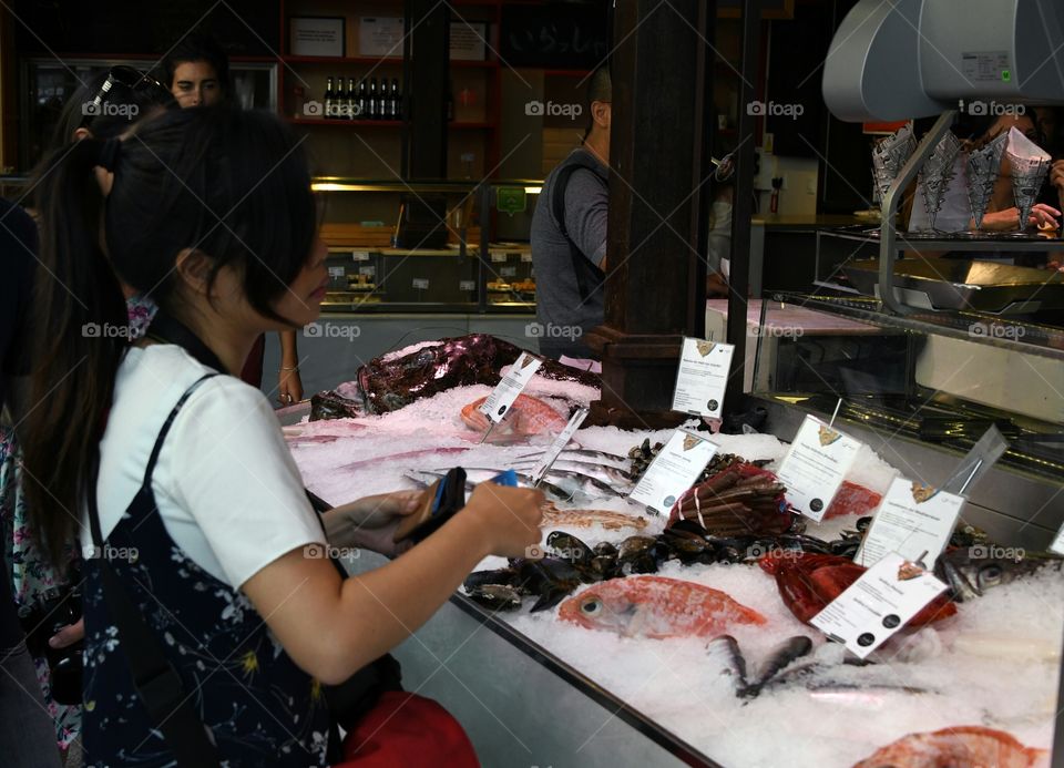 Mercado de San Miguel, Madrid. España