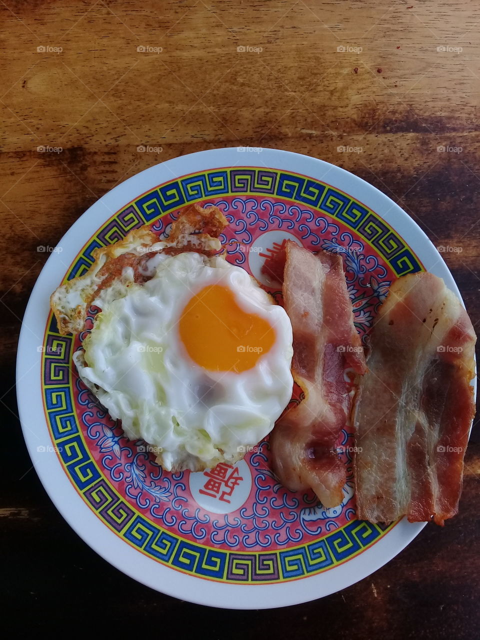 Fried Egg with Bacon