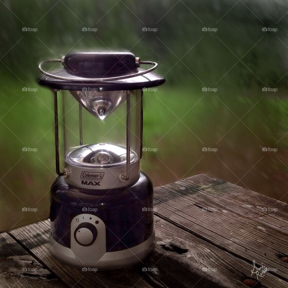 A Rainy Day At The Campground