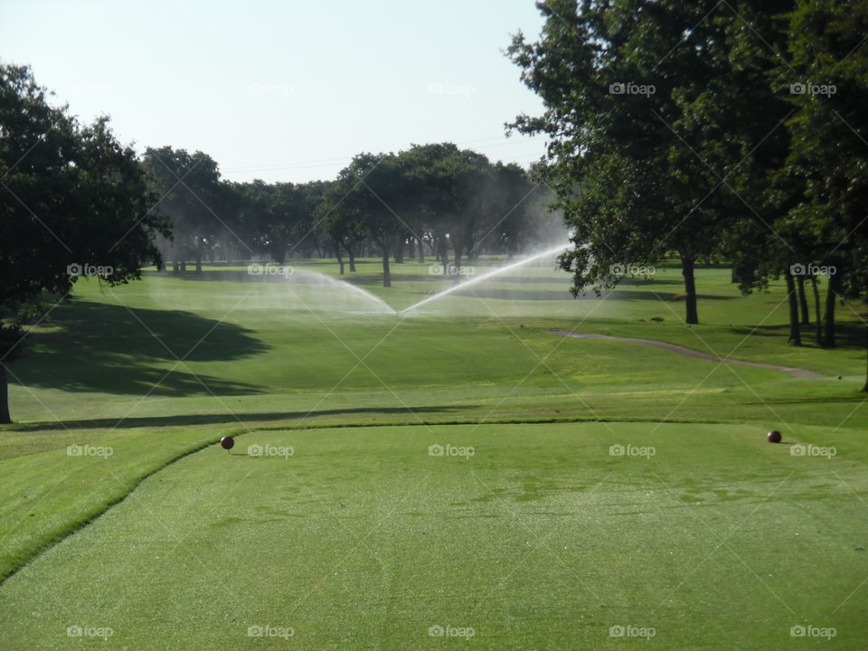 fairway 1. This is a picture of a fairway at the local golf ⛳ course in Graham Texas