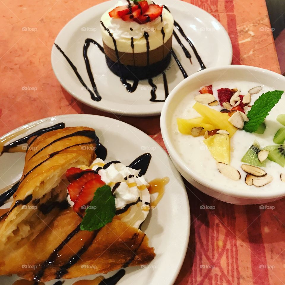 Sweet tooth, delicious desserts