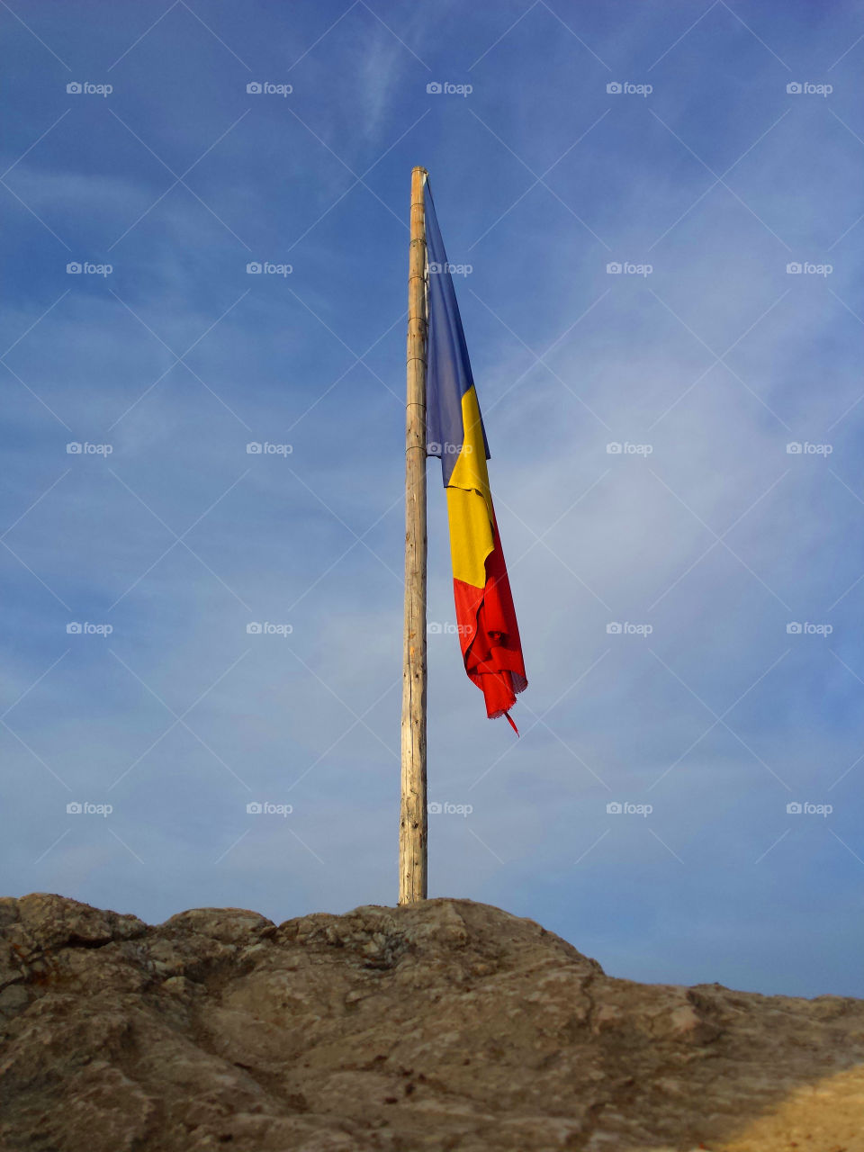 România Flag. Flag