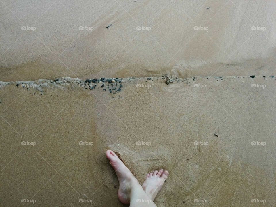 Beach, Seashore, Sand, People, Sea
