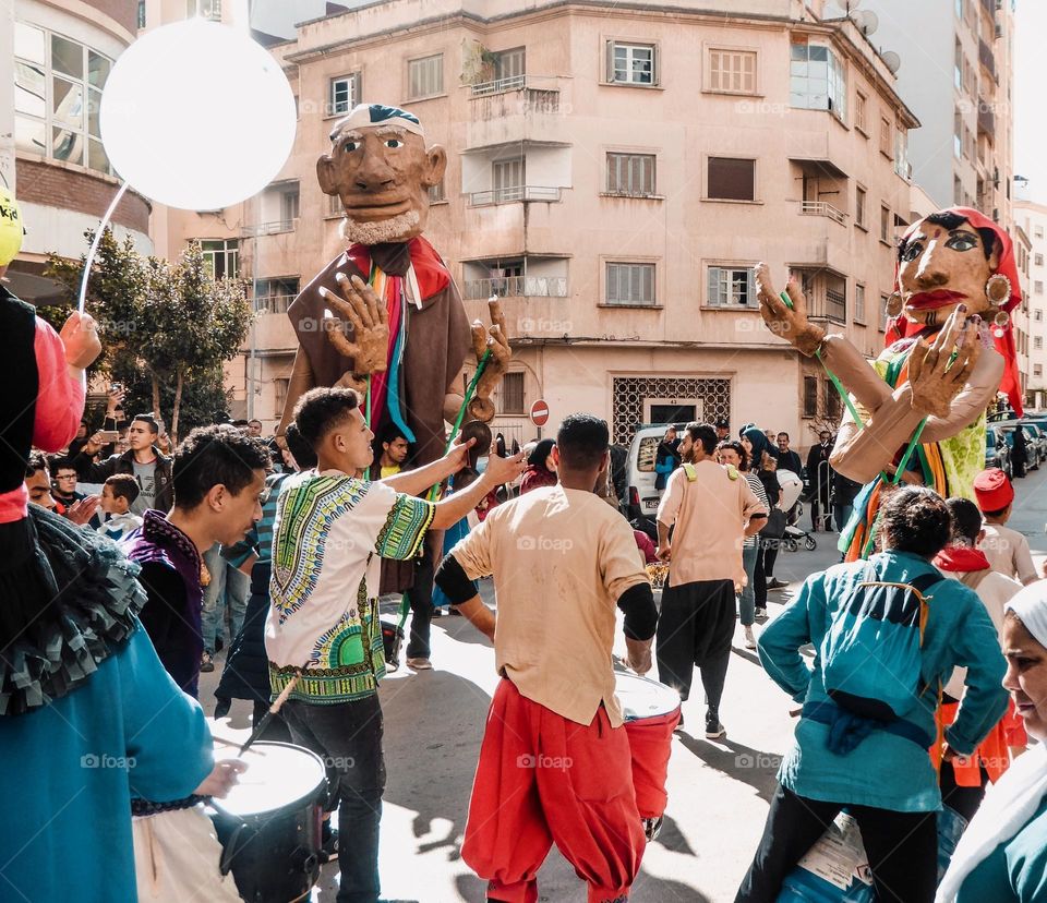 fiesta español - marruecos