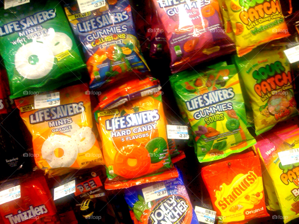 sweet candy shelf junk food by jmsilva59