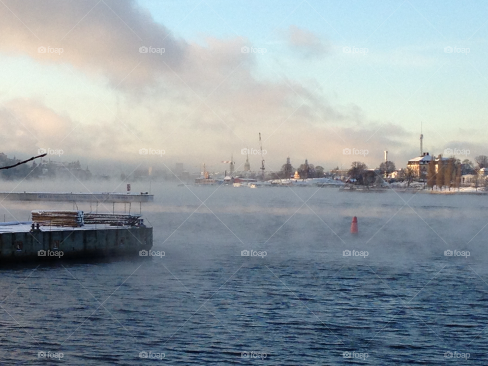 winter stockholm morning vatten by thomasjansson