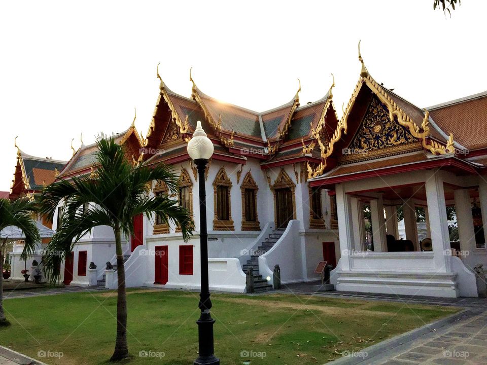 Temple in Bangkok, Thailand 