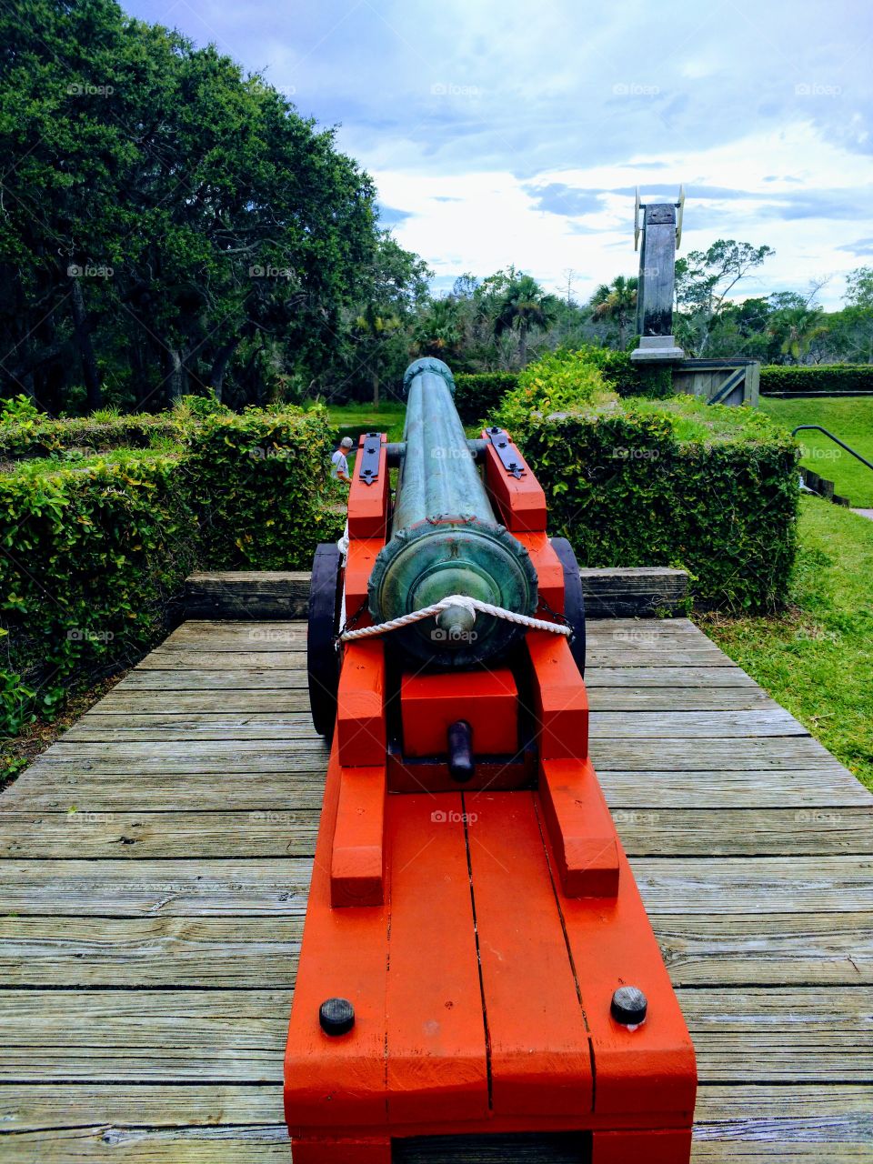 Red cannon