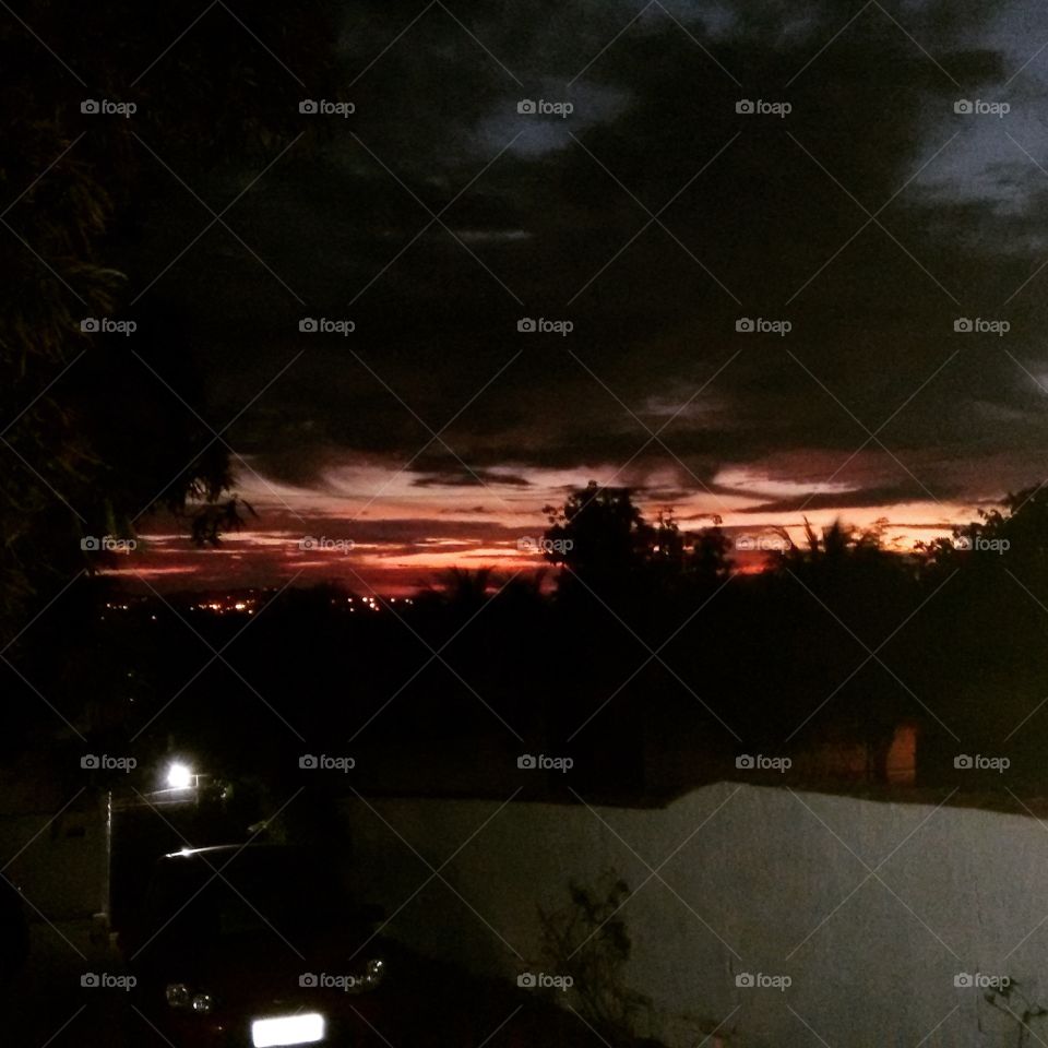 First sunrise of 2015. first day of 2015 in Maricá - RJ/ Brazil