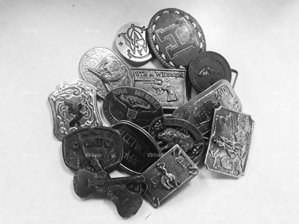 belt buckle collection