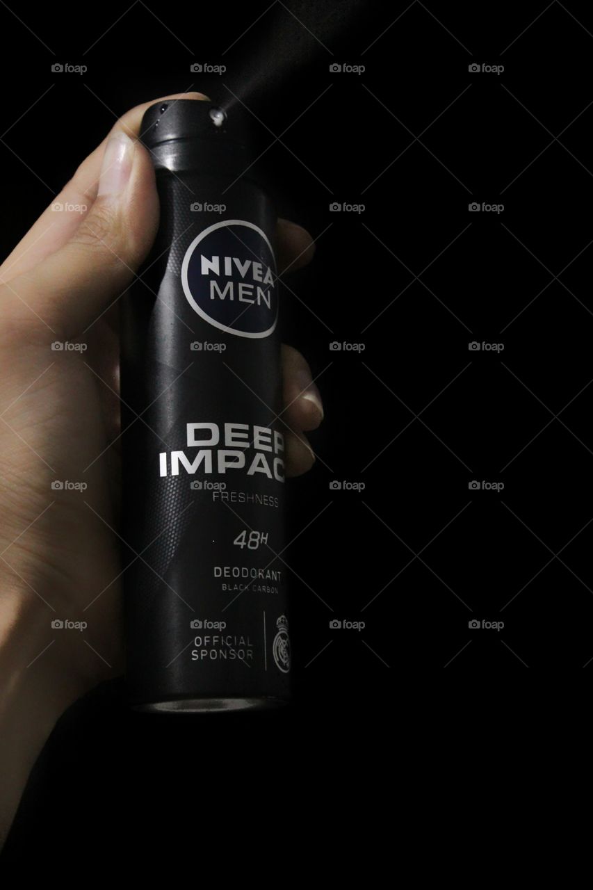 Nivea men deep impact deodorant...48 hours of freshness..