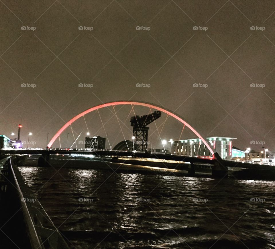 The river Clyde, Glasgow...looking pretty grim!! 