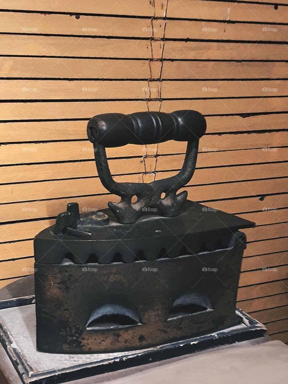 Antique Coal Iron