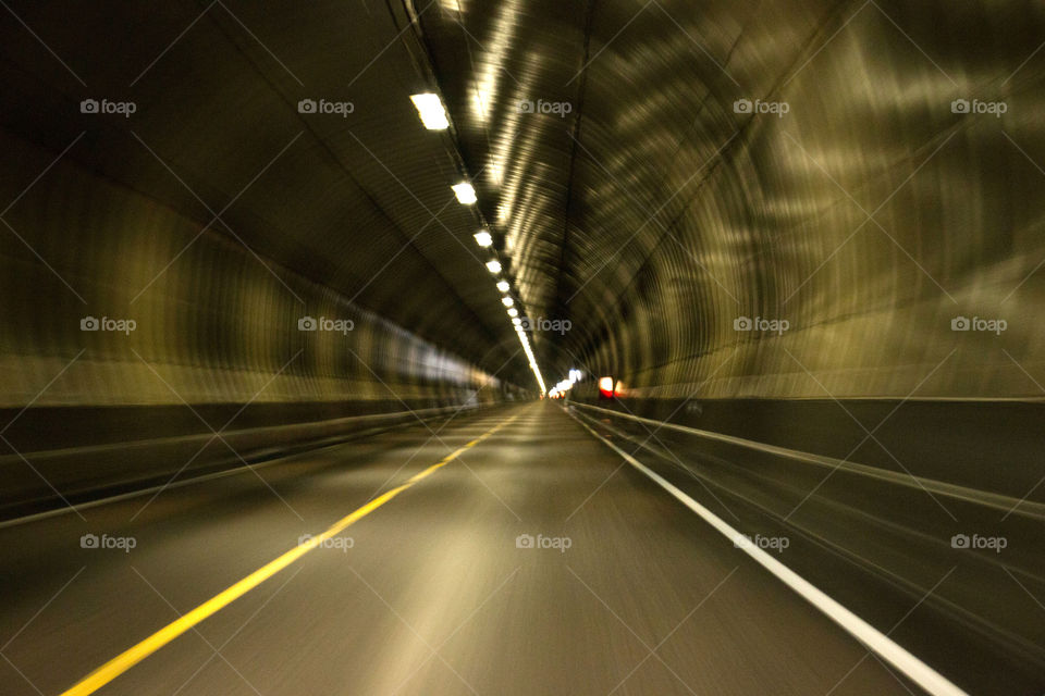Underground tunnel in Norway