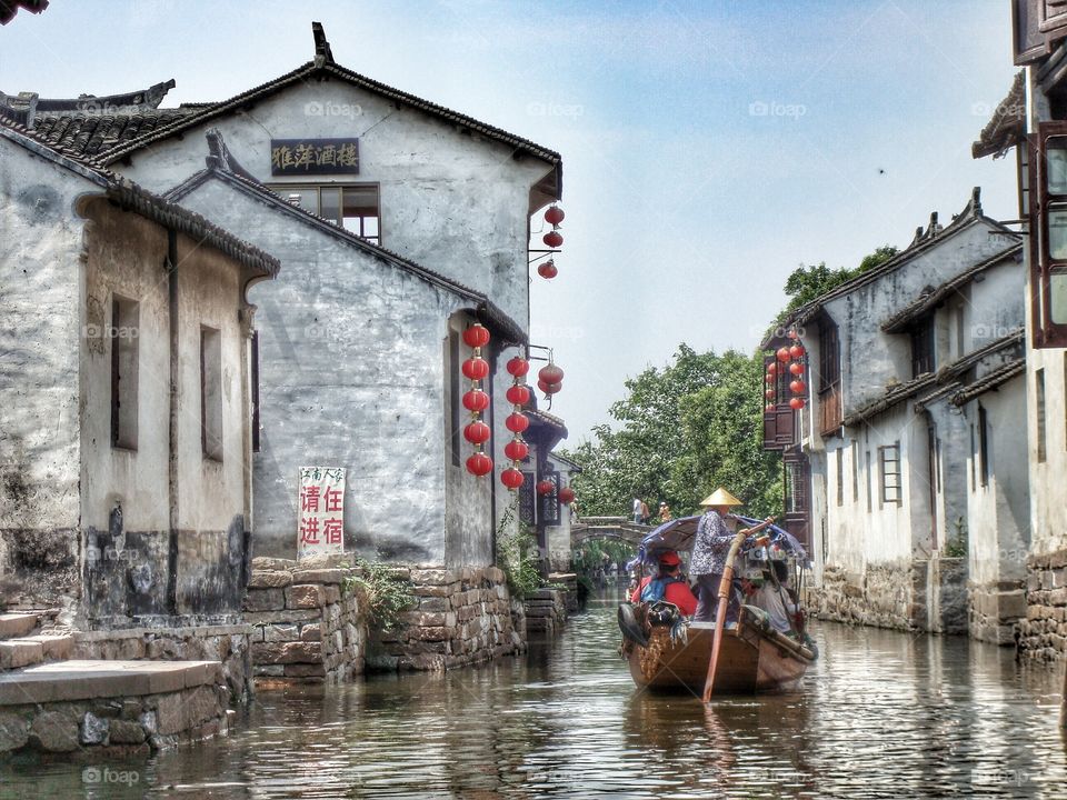 Canal Ride - China
