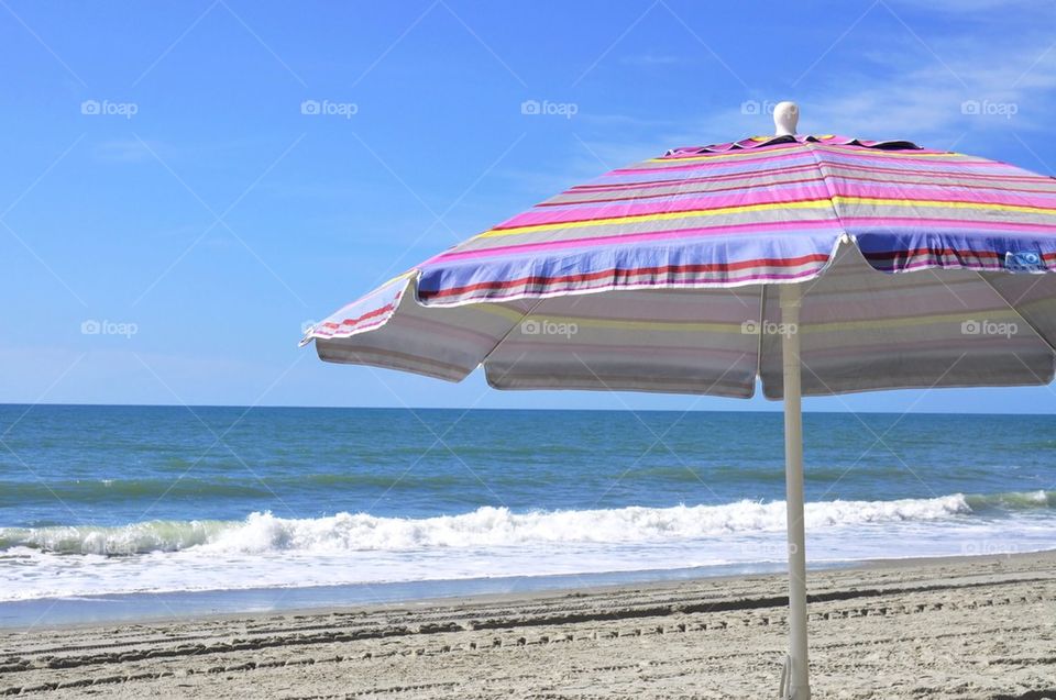 Beach umbrella