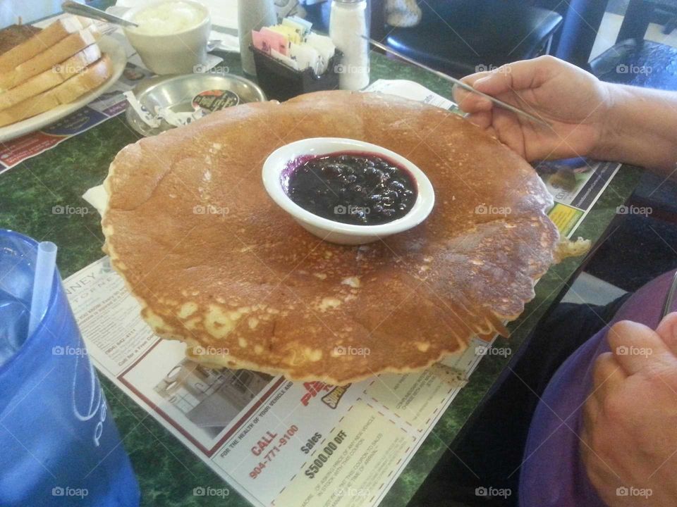 extra large pancake