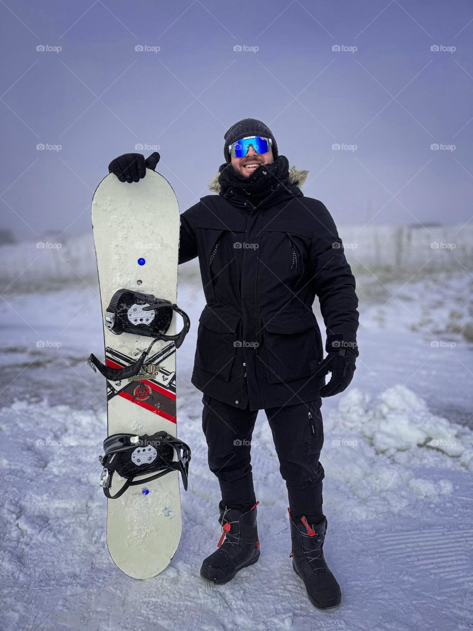 Snow boarding 