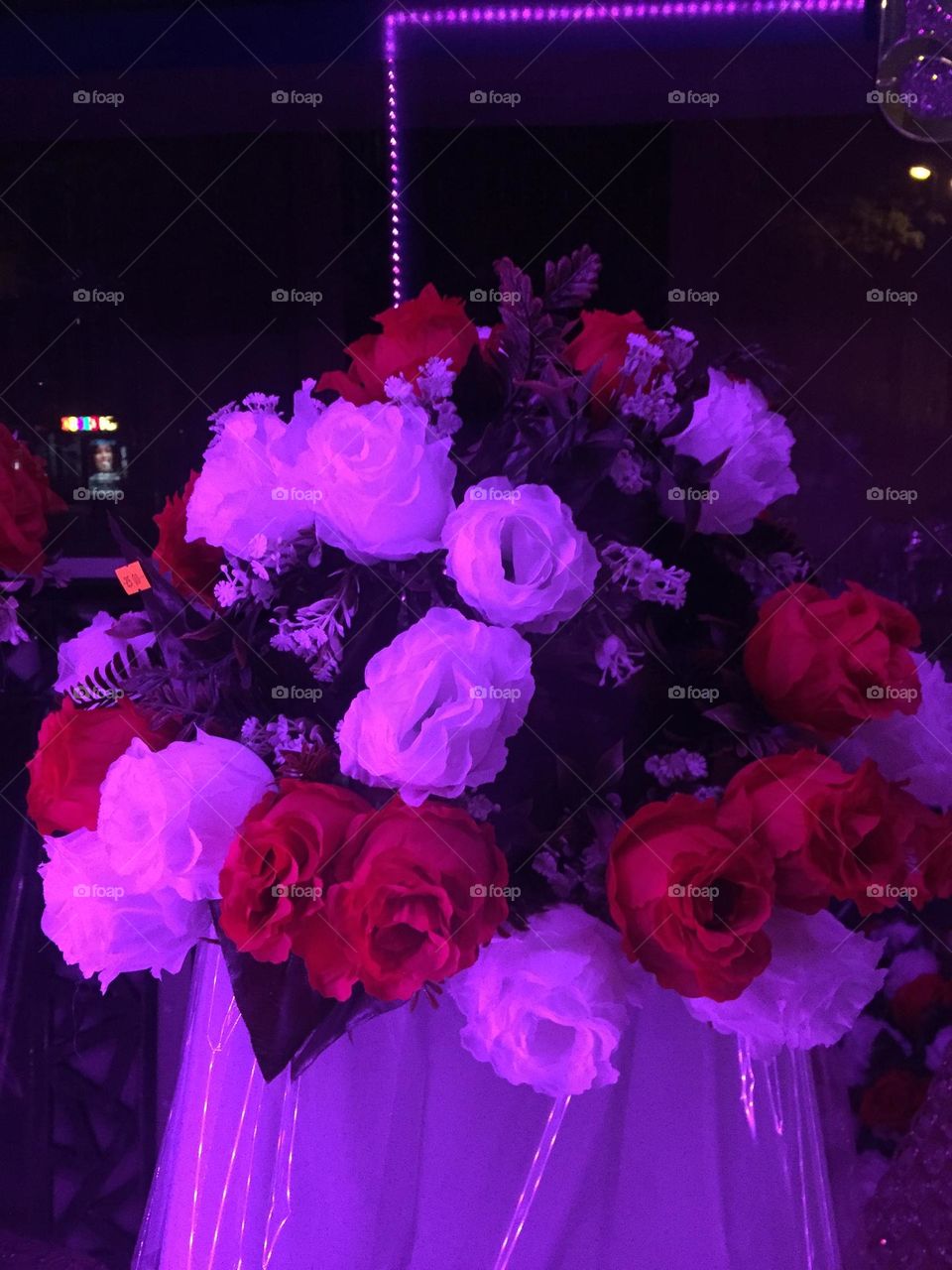 Blumenstrauß bunte Rosen 