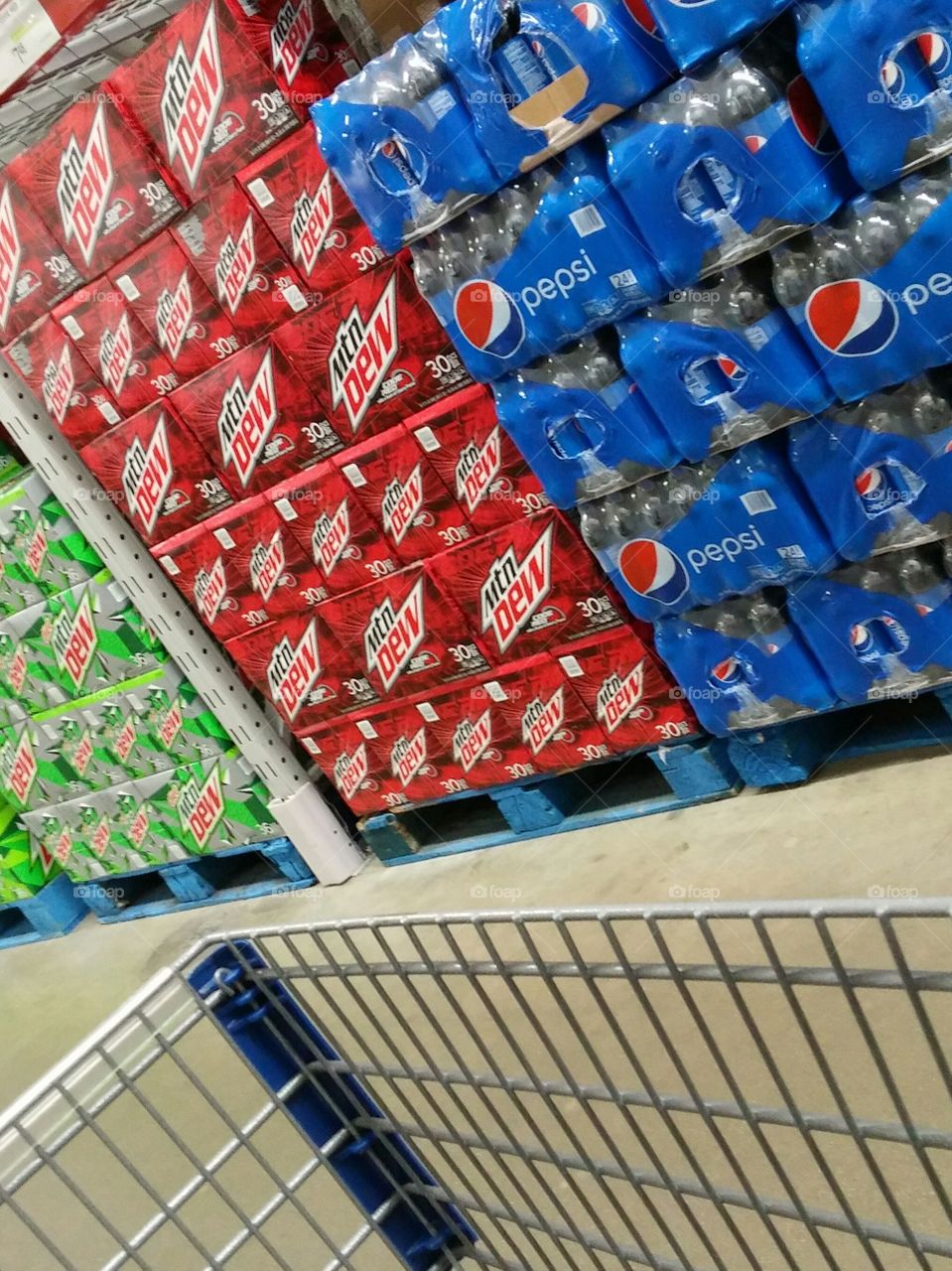 Mountain Dew & Pepsi
