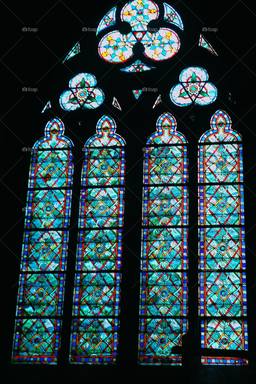 Stained Glass, Church, Window, Glass Items, Religion
