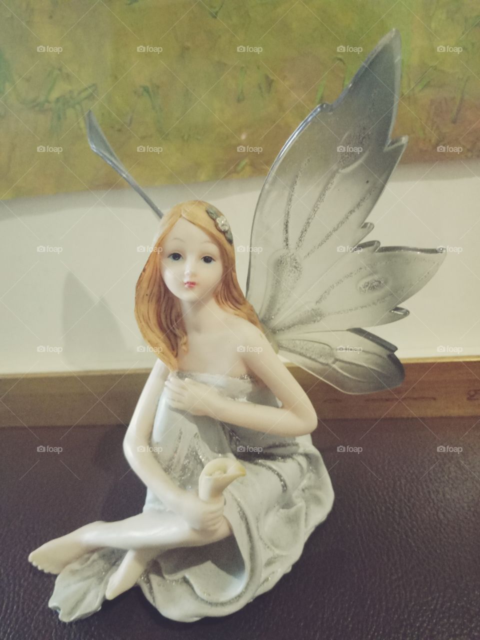 Excellent.
 Beautiful Angel figurine lovely girl gifts.