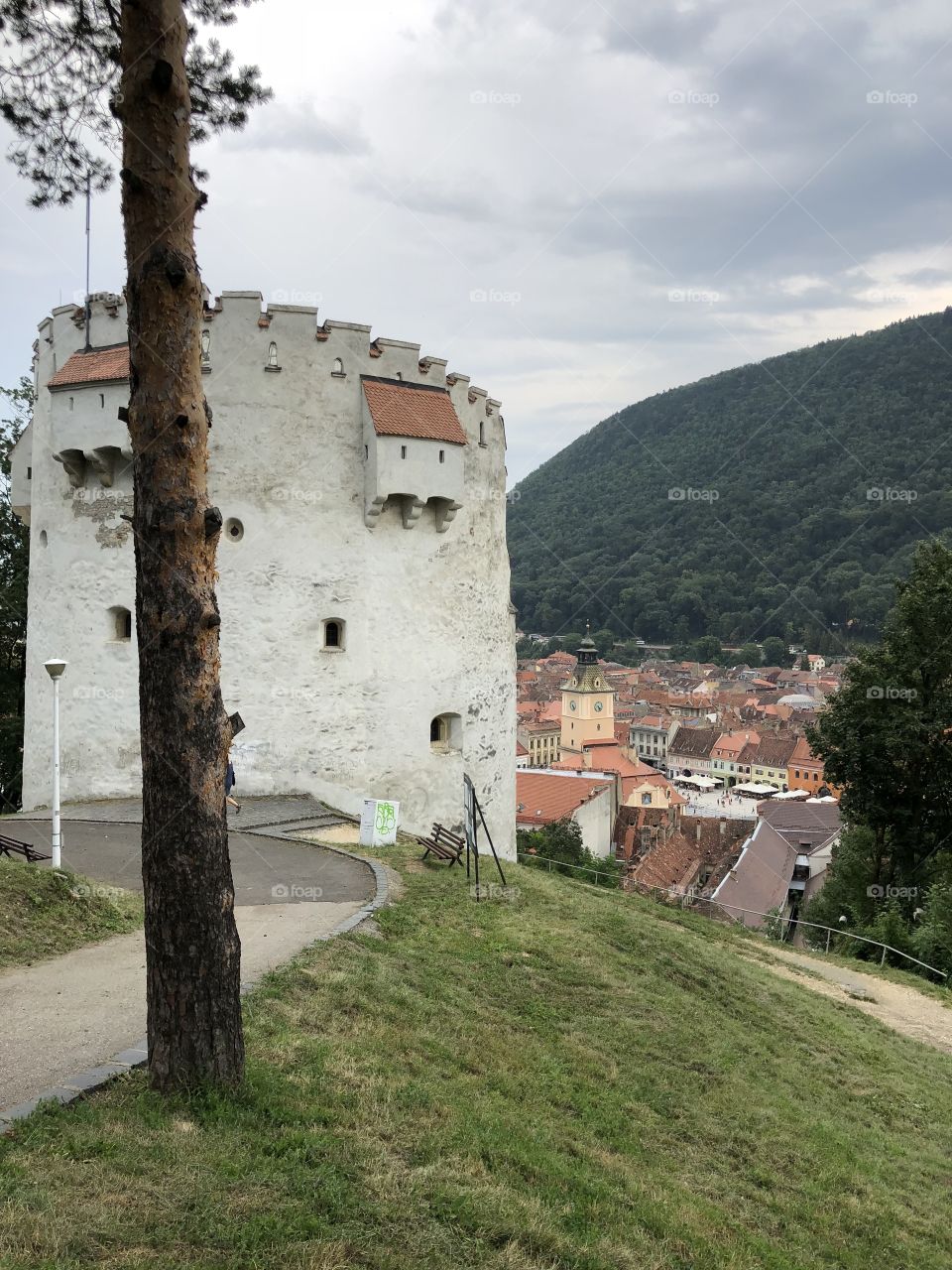 The White Tower of Brasov, Transylvania, Romania